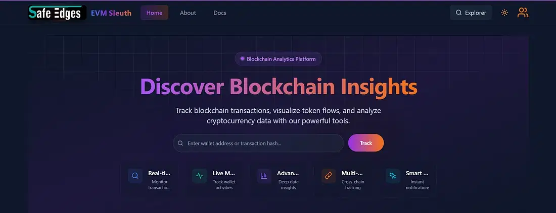 EVM Sleuth: Onchain Investigation and Threat Detection