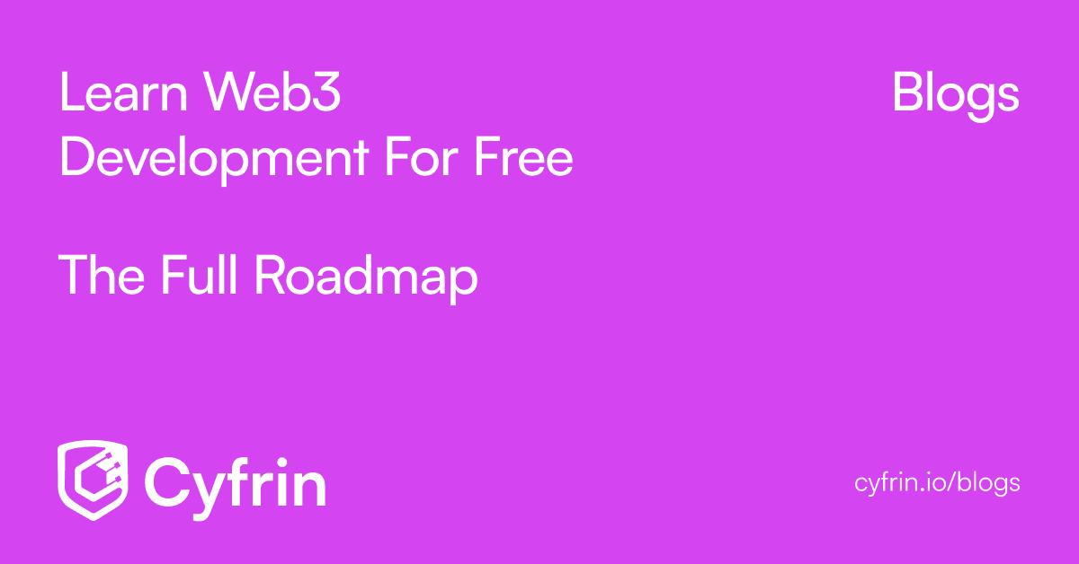 A Route Through Web3 Development