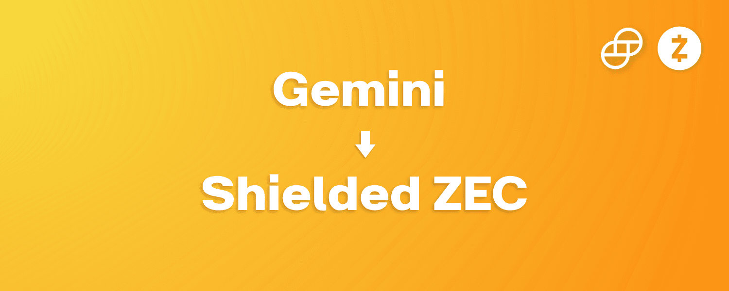 Shielded Withdrawals Arrive on a Major Exchange