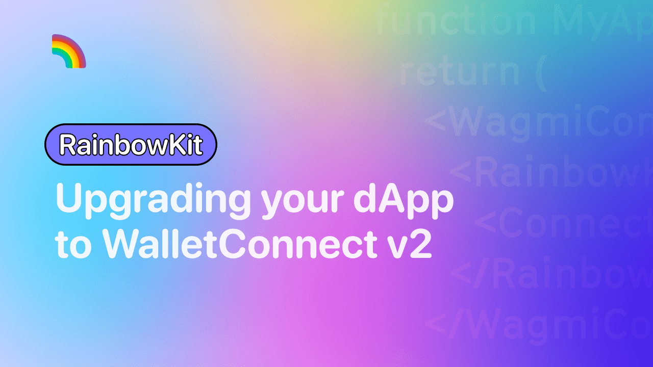 Preparing Your dApp for WalletConnect v2