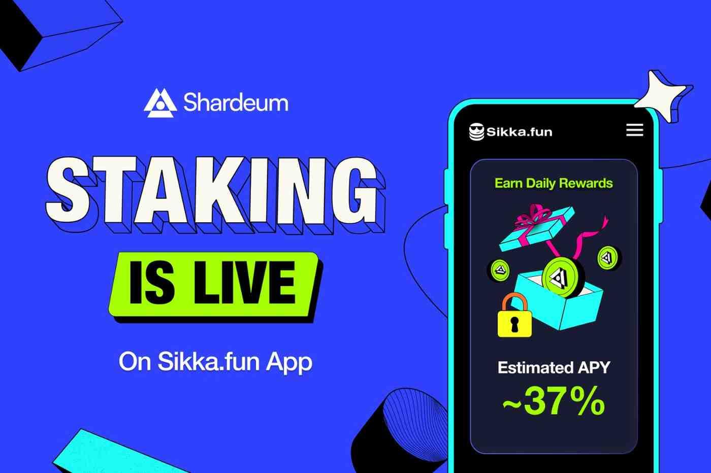 Staking SHM Through Sikka.fun