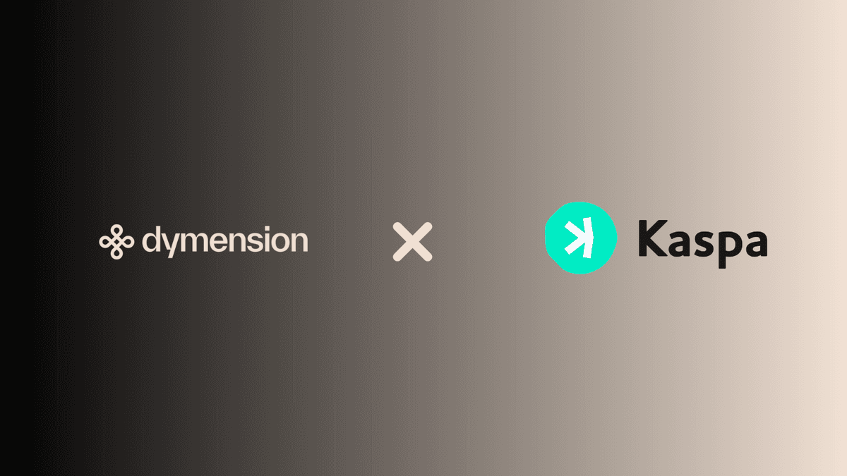 Kaspa Meets Dymension